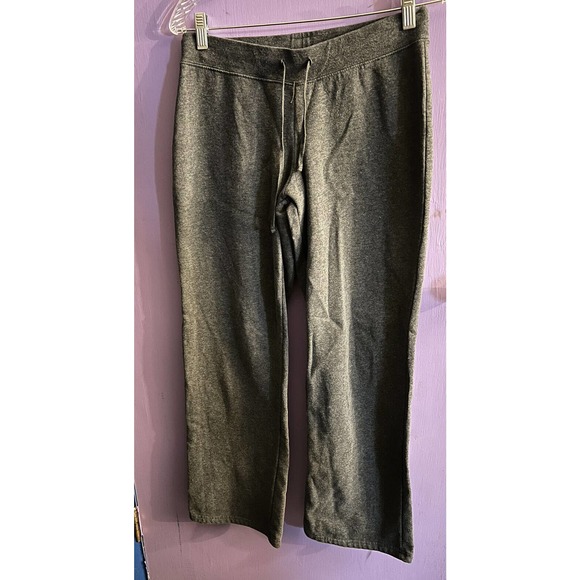 Tek Gear Gray Grey Cotton Fleece Sweatpants Woman’s Small - Picture 1 of 4